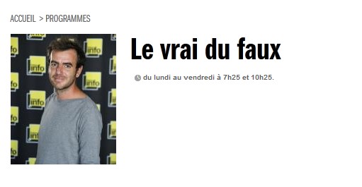 vrai faux