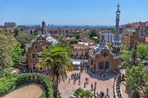 Barcelone_-_Parc_Güell_-_Entrée